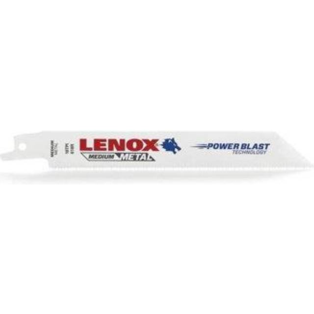 Lenox 18TPI Medium Metal Cutting Reciprocating Sabre Saw Blades 152mm Pack of 25