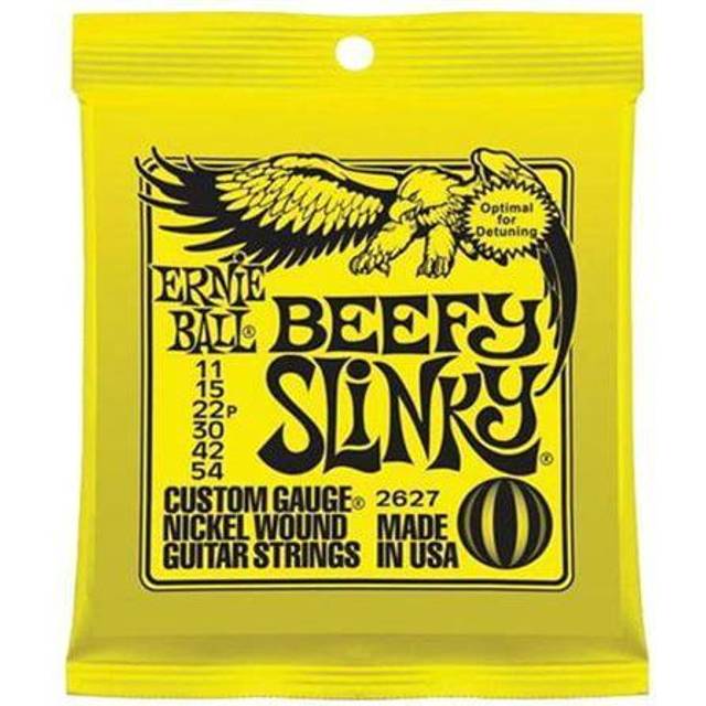 Ernie Ball EB-2627 E-Gitarren Saiten ,Beefy Slinky .011-.054
