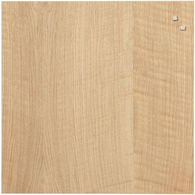 45 x 45 cm. Oak Magnetic board