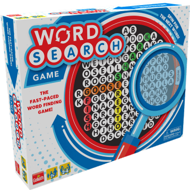 Wordsearch: The Ultimate Multiplayer Wordsearch Game | Fun Word Puzzle Game for All The Family | For 1-4 Players | Ages 8+