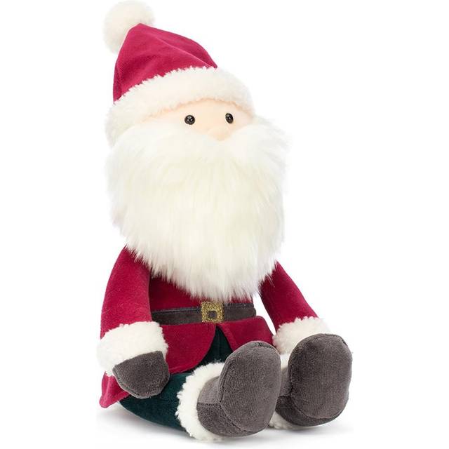 Jellycat Red & Green Velour Santa Toy (42Cm)