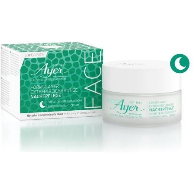 Ayer Plejebehov Fugtighed Super Rich Night Cream 50ml