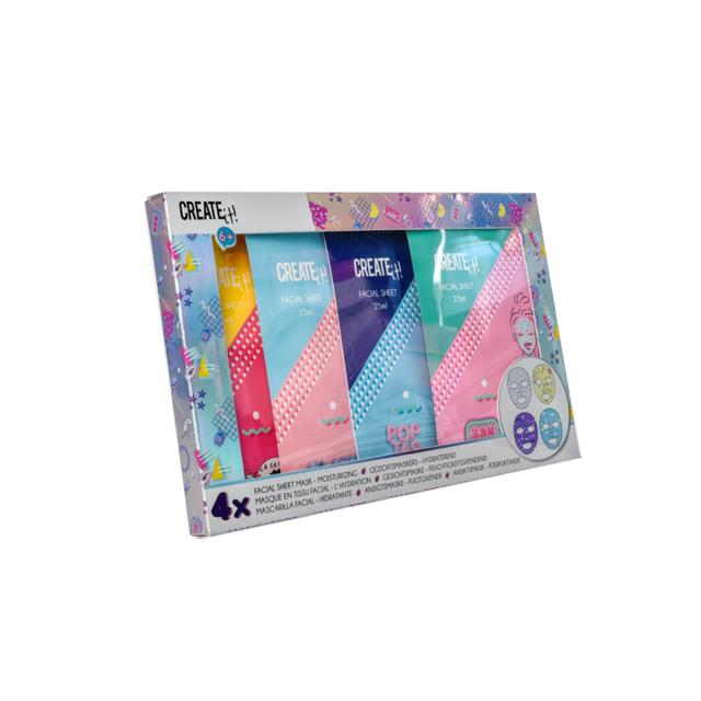 Create It! create it! Face Masks Hydrating 4-Pack