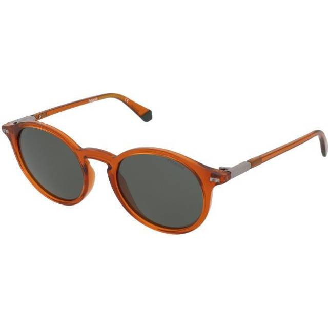 Polaroid Unisex PLD 2116/S 210/UC Sunglasses Plastic Bronze / Copper Green Round Polarized