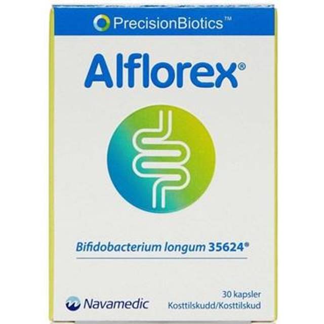 Alflorex Kosttilskott med bifidobkterier, 30 st