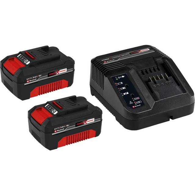 Einhell Power X-Change 2 x 18V 3,0Ah PXC Starter Kit