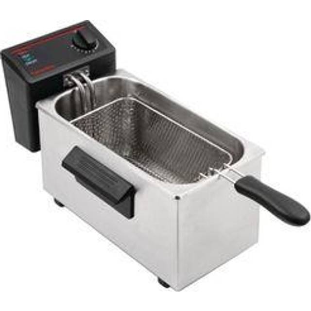 Caterlite Light Duty Single Tank Single Basket Countertop Electric Fryer 2kW