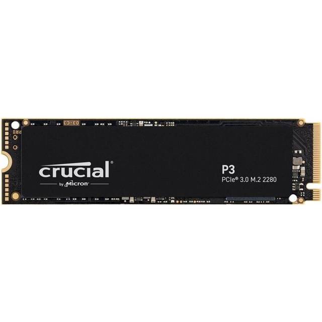 Crucial P3 SSD - 2TB - M.2 2280 - PCIe 3.0