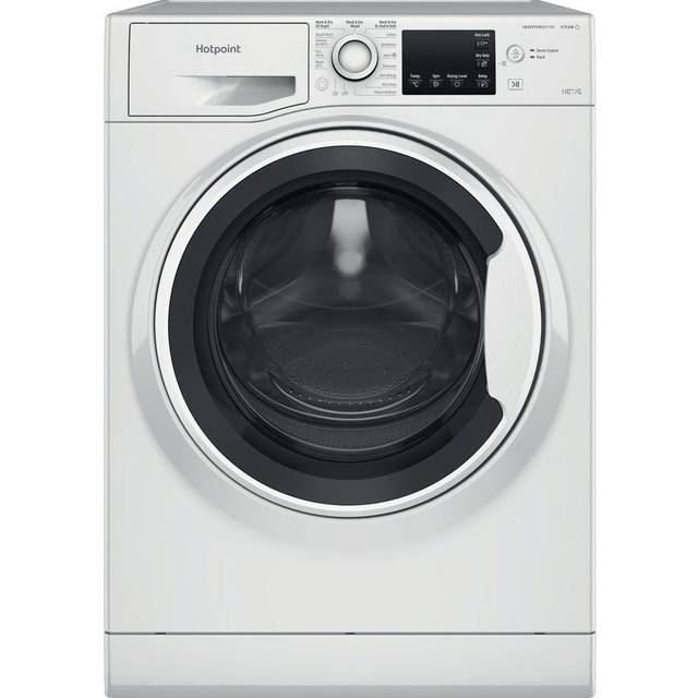 Hotpoint NDB11724WUK 11Kg / 7Kg Washer Dryer with 1600 rpm - White - E Rated [Wash&Dry], D Rated [Wash Only]