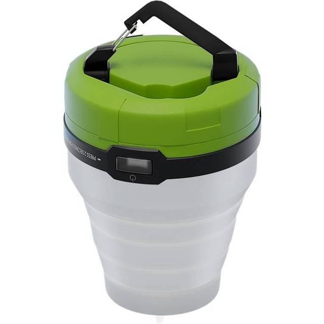 Goobay LED-campinglampa, 3-i-1, vikbar mångsidig medhjälpare för fritid, tillställningar, camping och andra friluftsaktiviteter