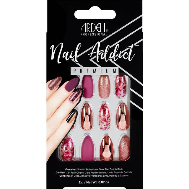 Ardell Nail Addict Chrome Pink Foil 1 set