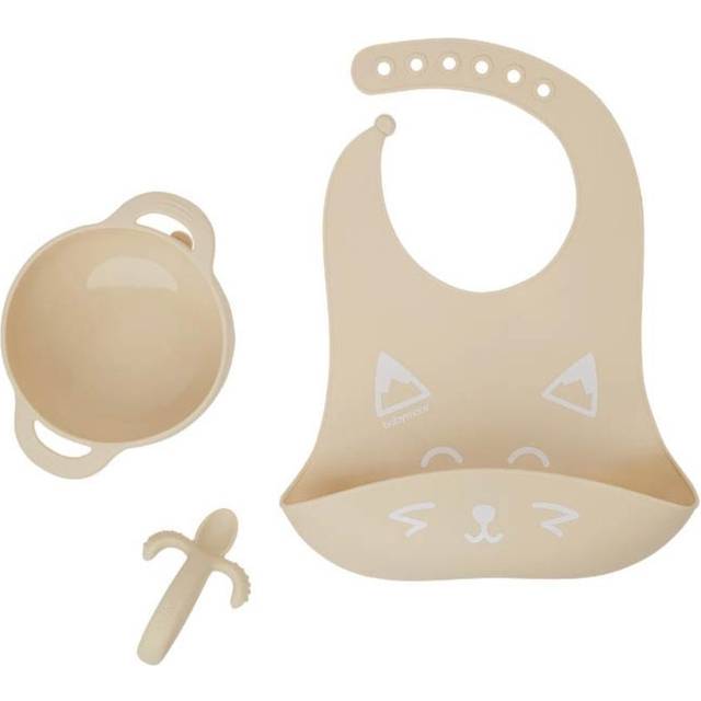 Babymoov FIRST'ISY Baby Feeding Set, Silicone weaning Set, 6-12 Months
