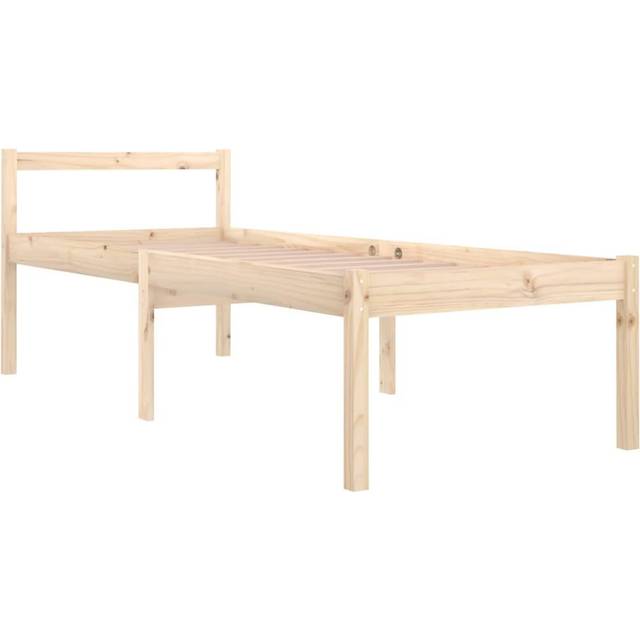 Vidaxl - Senior Bed without Mattress 90x200cm Solid Wood Pine