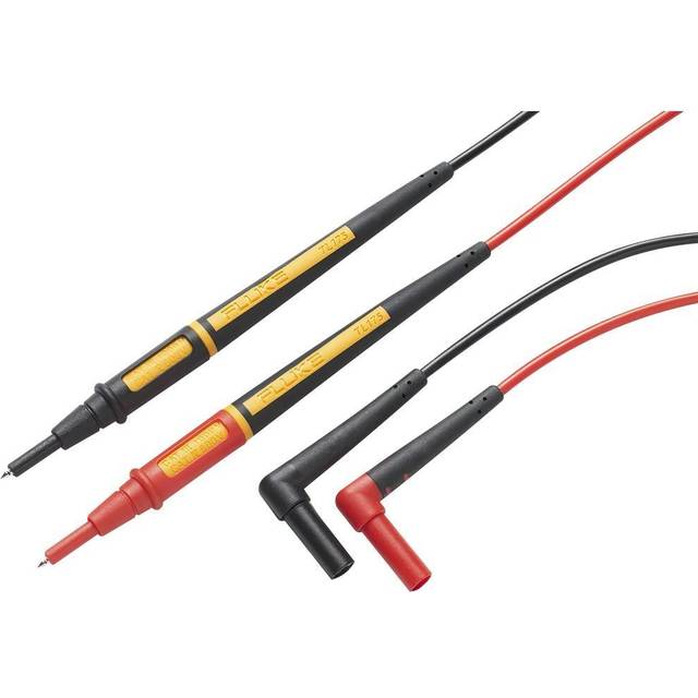 Fluke TL175E, Testledning, CAT II,CAT III,CAT IV, 4 mm, 1,9 cm, EN61010-031, Fluke 110 Plus, 113, 114, 115, 116, 117, 175, 177, 179 True RMS, 190-062