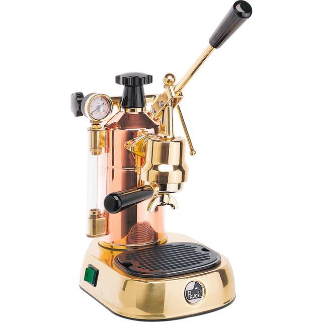 La Pavoni Professional Lever Espresso Coffee Machine - Rame Gold