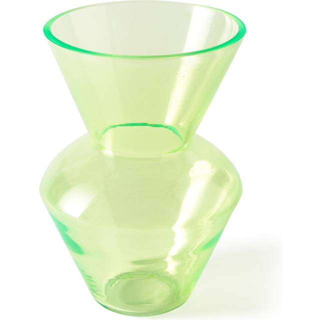 POLSPOTTEN Fat neck vas S 35 cm Grön