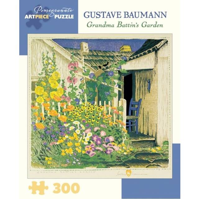 Gustave Baumann Grandma Battins Garden 300-Piece Jigsaw
