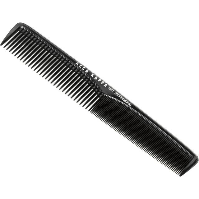 Acca Kappa Acca Kappa Professional Styling Fine Coarse Teeth Comb – 7257 Black