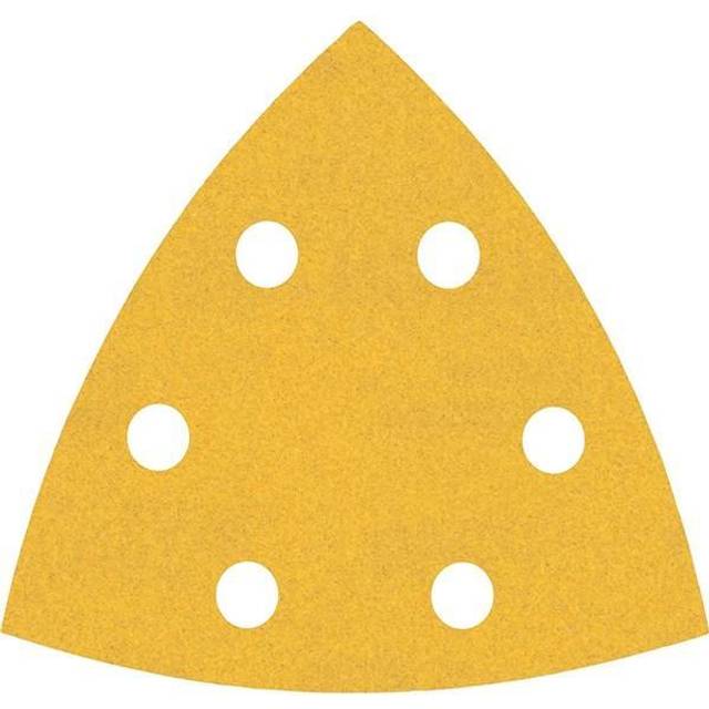 Bosch Expert C470 Punched Quick Fit Delta Sanding Sheets for Paint and Wood 93mm x 93mm Assorted Pack of 6