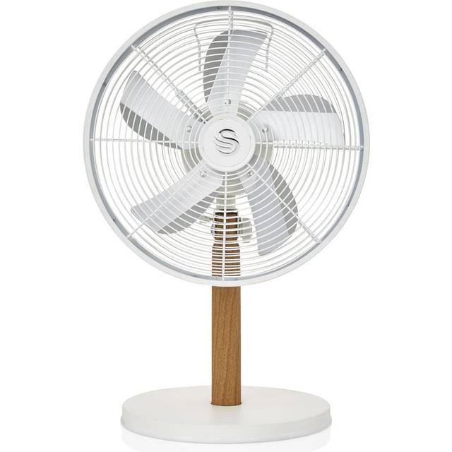 12 Inch Nordic Desk Fan - White