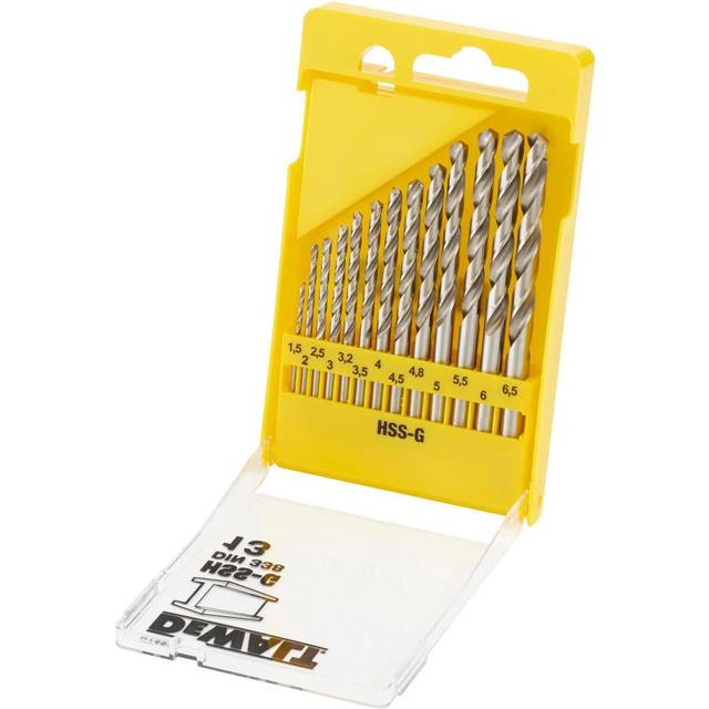 DeWalt 13 Piece HSS-G Drill Bit Set