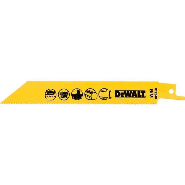DeWalt DT2346 Metal Cutting Reciprocating Sabre Saw Blades 152mm Pack of 5