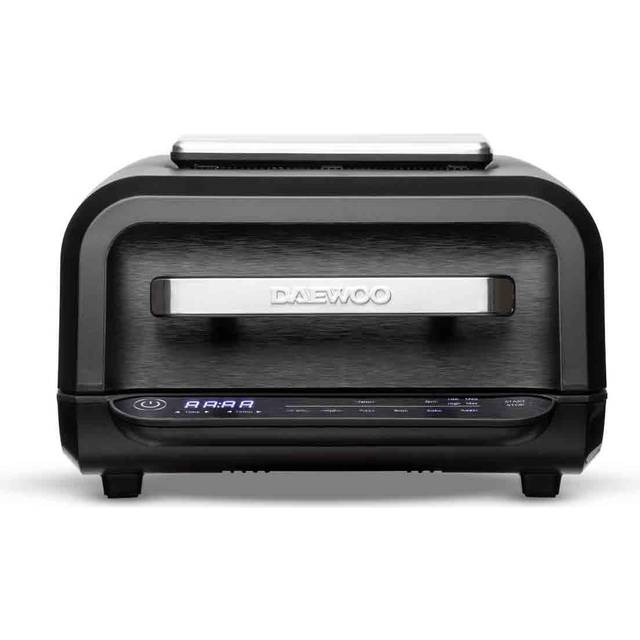 Daewoo SDA2479 8In1 Health Grill And Air Fryer - Black, Black