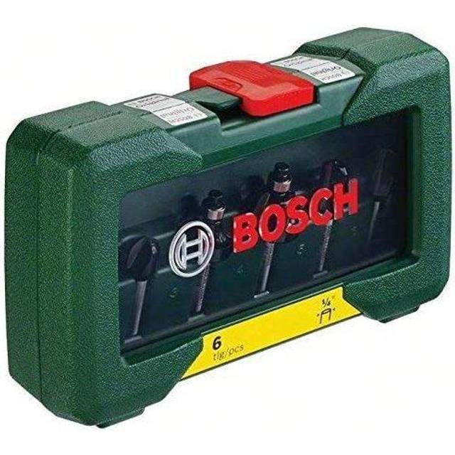 Bosch 2607019462 6 Piece TC Router Set