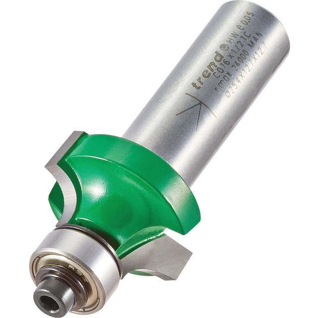 Trend CRAFTPRO Round Over and Ovolo Router Cutter 25.4mm 12.7mm 1/2"