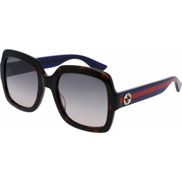Gucci GG 0036SN 004, SQUARE Sunglasses, FEMALE, available with prescription - Havana