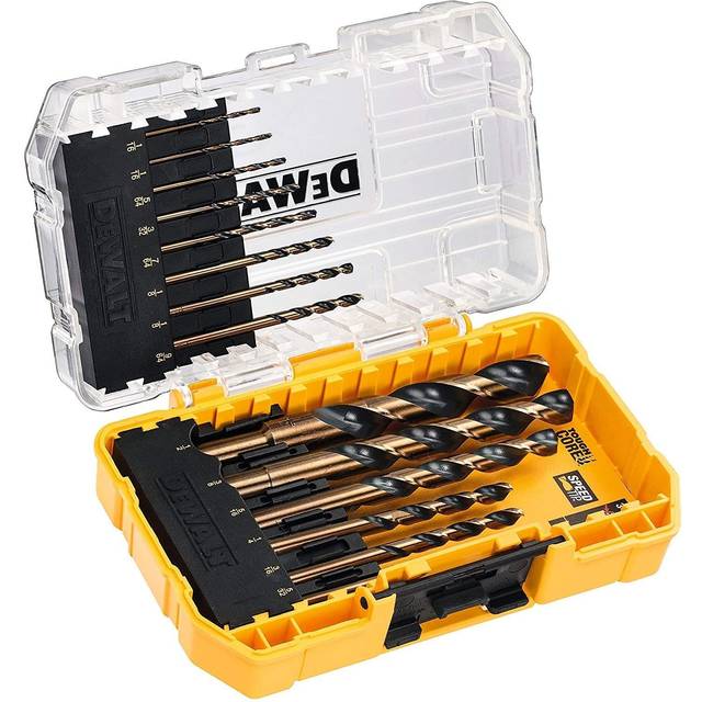 DeWALT DT70727-QZ 14 Piece HSS Black and Gold Drill Set