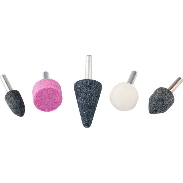 Draper Mounted Grinding Point Set (5 Piece) Aluminium