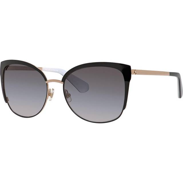 Kate Spade Genice/S Polarized RRC/F8 Women's Sunglasses Black Size 57 (57)
