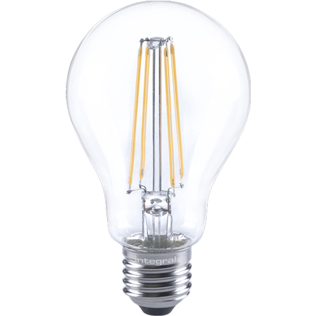 Integral 7W=60W Filament LED Lamp E27 Dimmable 2700K