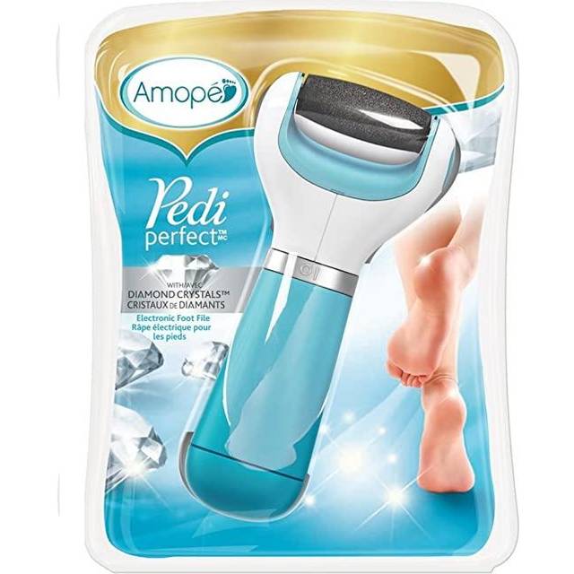 Amope Pedi Perfect Electronic Foot File, Regular Coarse