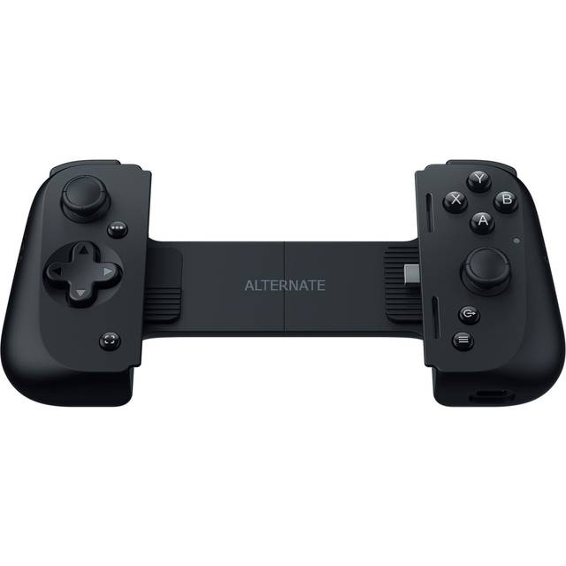 Razer Kishi V2 för Android - Mobil spelkontroll (universell passform med utdragbar brygga, strömma PC- och konsolspel, ergonomisk design, drivs av Razer Nexus-appen) Svart