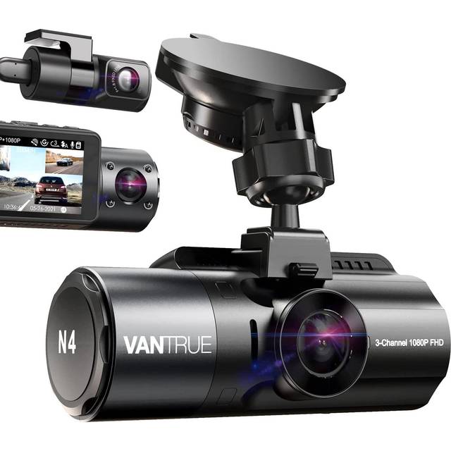 Vantrue N4 3 Channel - Dashcam test - Techii.dk