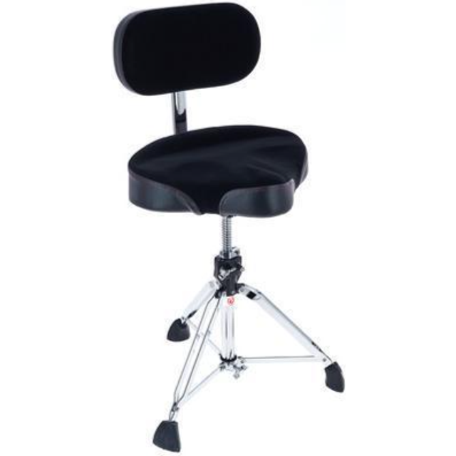 Gibraltar Hardware 9608MB professional drum throne with backrest
