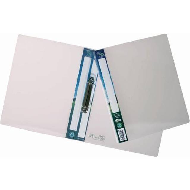 Snopake Ring Binder 2 x 25mm Rings A4 Transparent Pack of 10