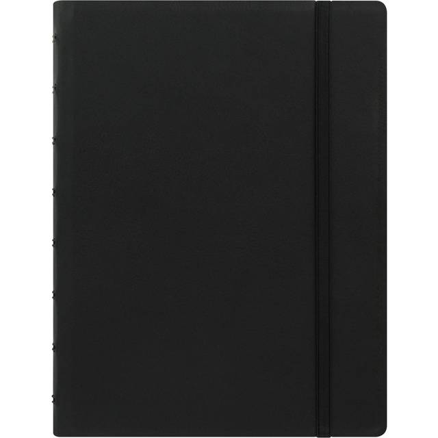 Anteckningsbok A5 Linjerad Svart Filofax
