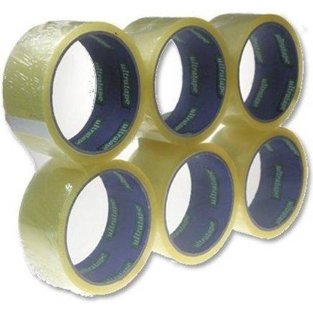 Ultratape Packaging Clear Tape 6pk 48mm X 40m