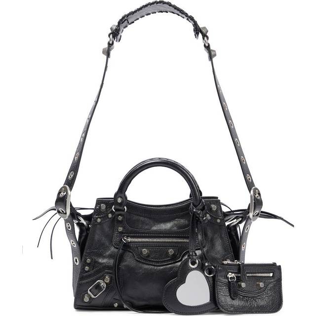 Balenciaga Neo Cagole XS Handbag - Black - Women's - Lambskin