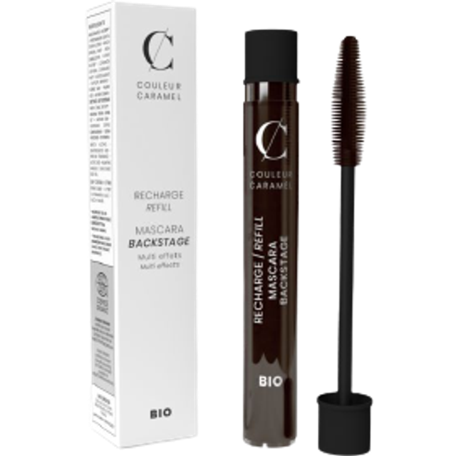 Couleur Caramel Organic & Vegan Backstage Mascara Refill 32 Velvet Brown