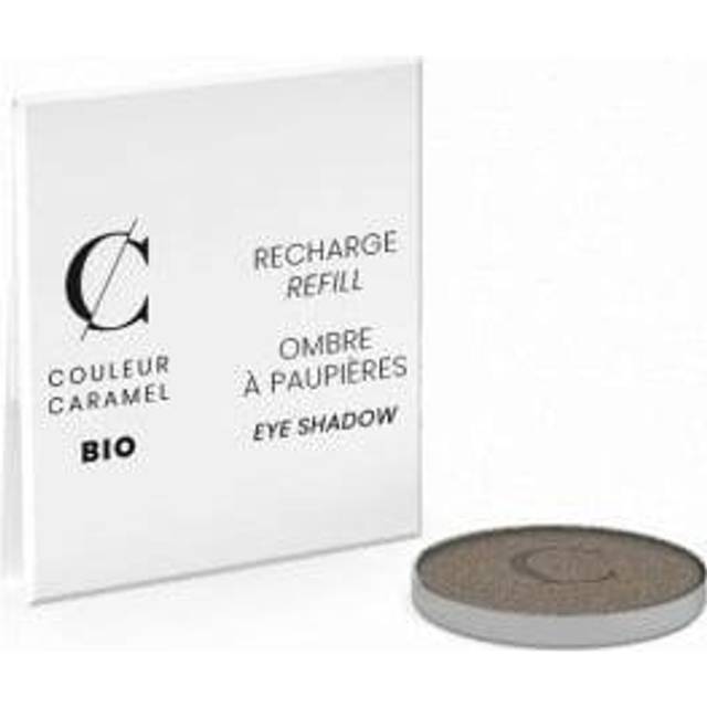 Couleur Caramel Organic & Vegan Eye Shadow Refill, 056-Pearl Khaki Brown
