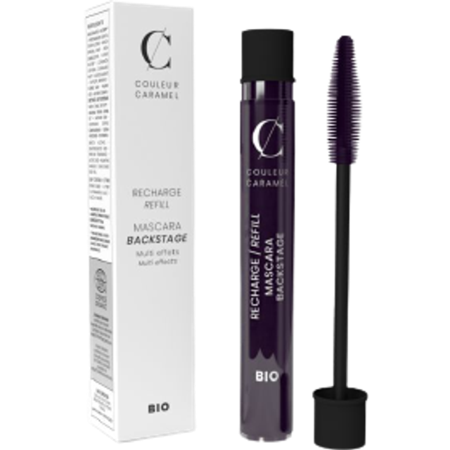 Couleur Caramel Organic & Vegan Backstage Mascara Refill 33- Aubergine