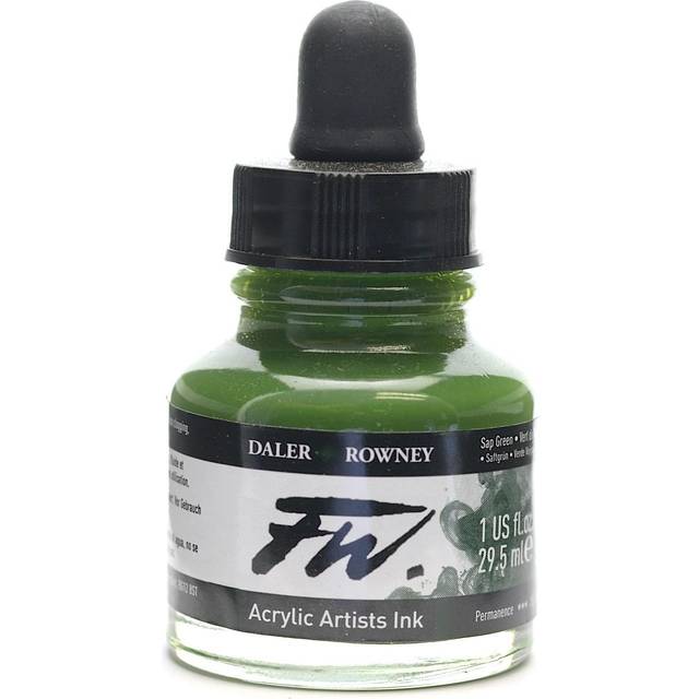 Daler-Rowney FW Artists Acrylic Ink 29.5ml Sap Green