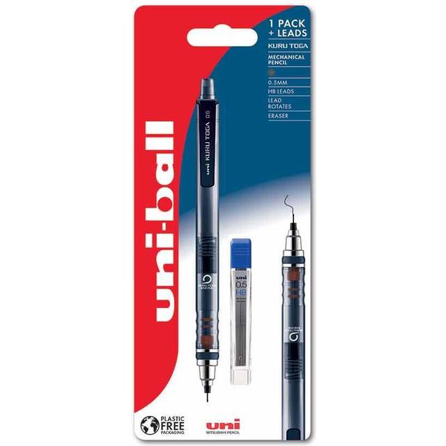 uni-ball M5-450T 1pc Kuru Toga Mechanical pencil Smoke + FOC Leads Plastic Free Packaging 238212356
