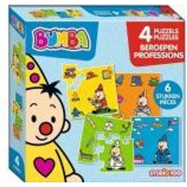 Bumba 4-In-1 Puzzle Professions