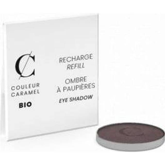 Couleur Caramel Organic & Vegan Eye Shadow Refill, 044-Pearl Plum Brown