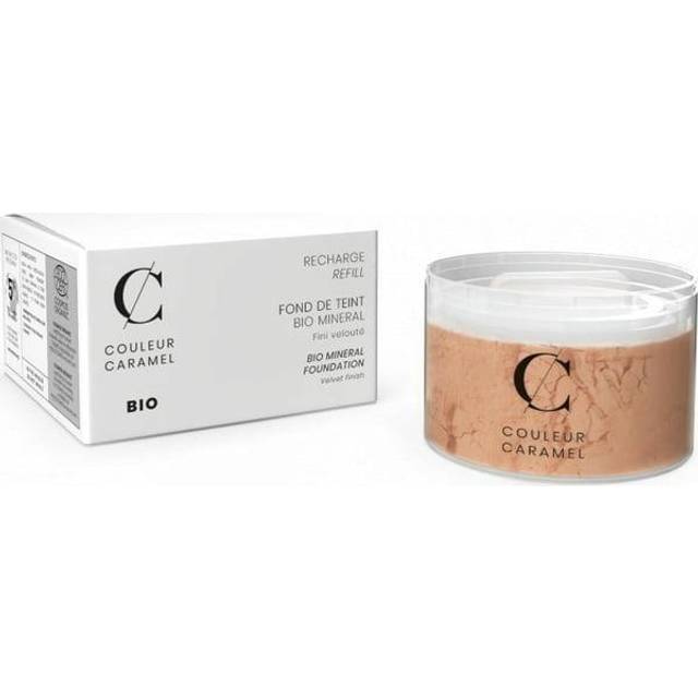 Couleur Caramel Organic Mineral Organic & Vegan Foundation Refill 25-Beige